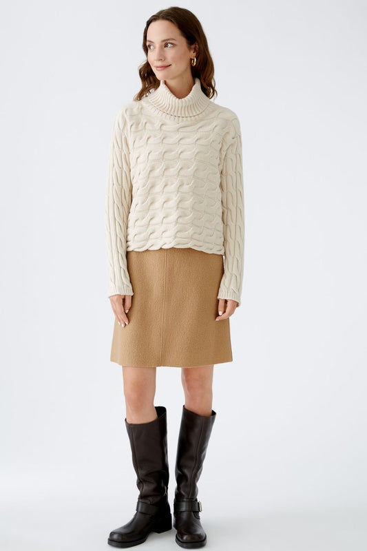 Oui Whitecap Turtleneck Jumper