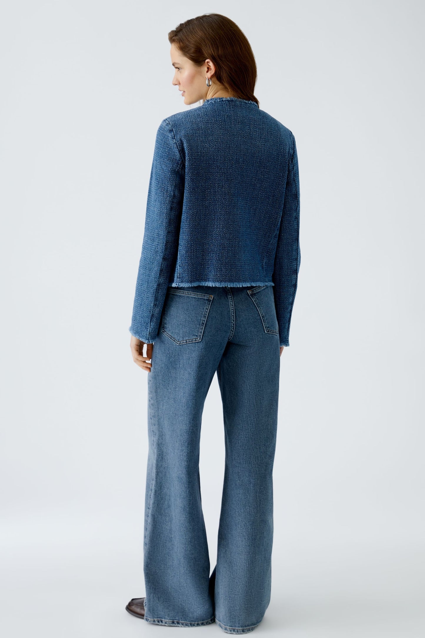 Oui Blue Denim Jacket