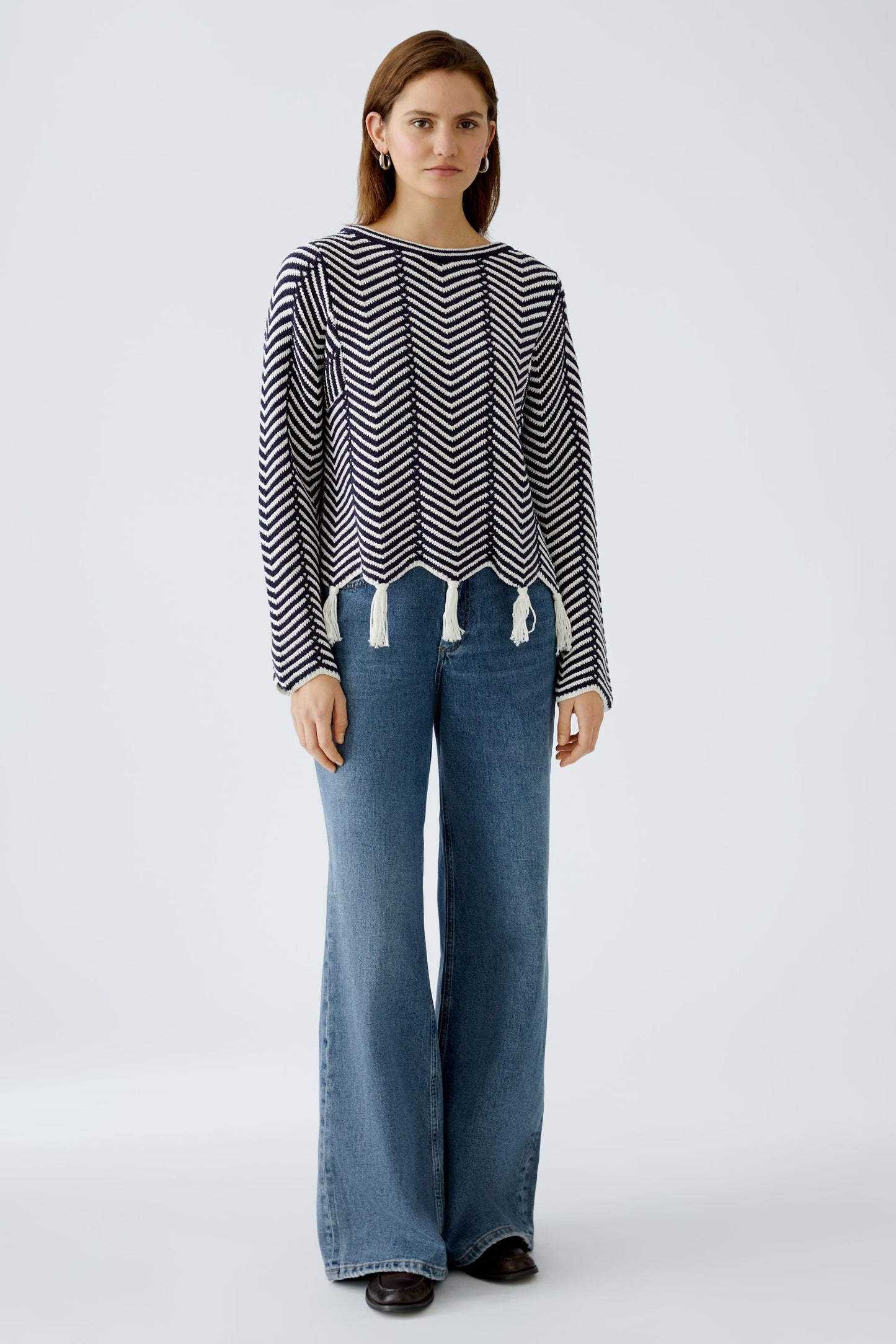 Oui Geometric jumper