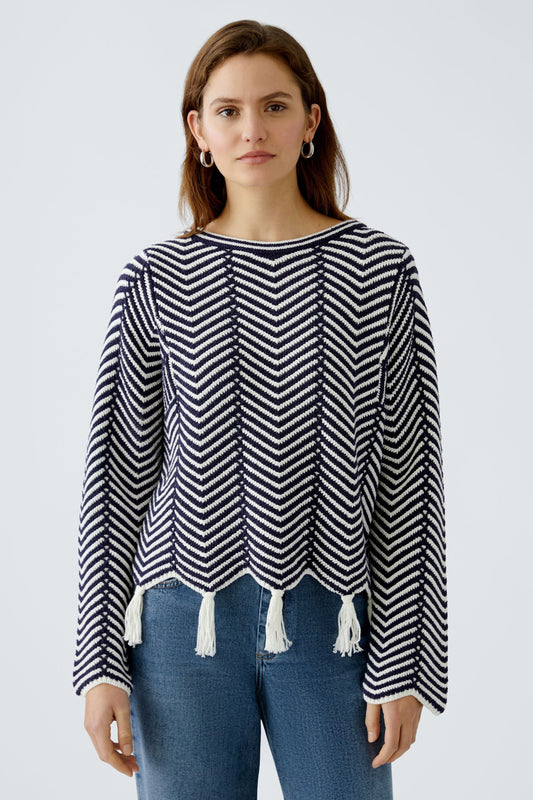 Oui Geometric jumper