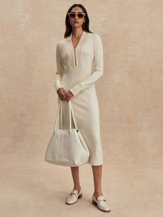 Varley Bree Half-Zip Dress