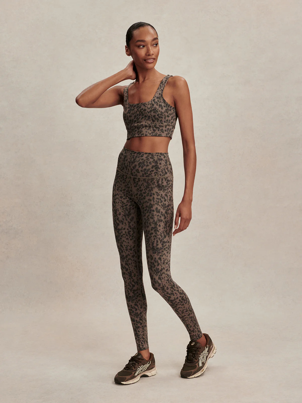 Varley Freesoft Cori Bra in Cheetah