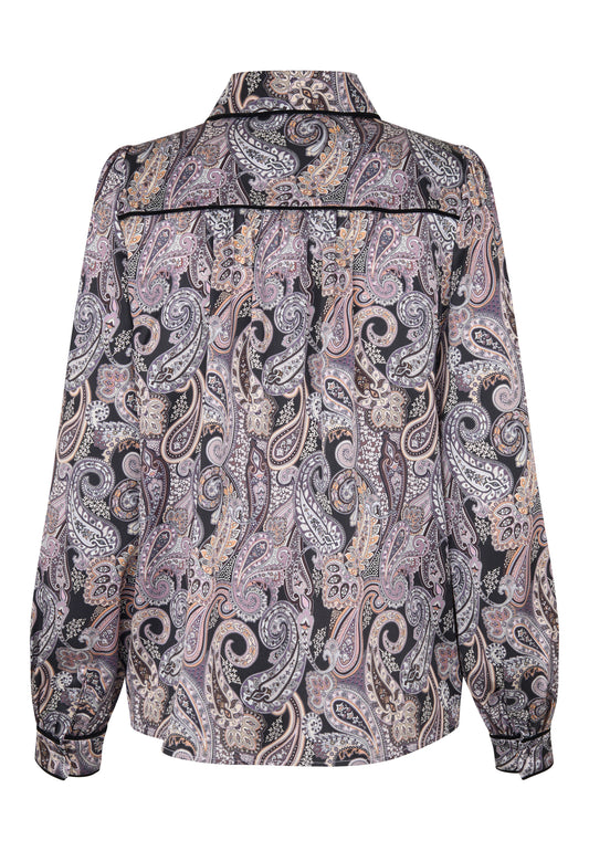 Dea Kudibal Paisley Blouse Paisley Black