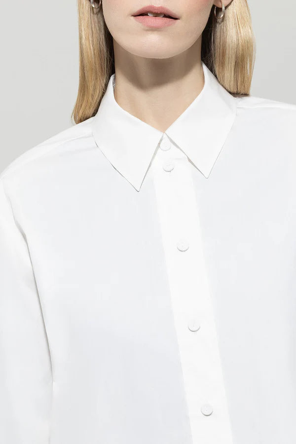 Luisa Cerano Cotton Tunic Blouse