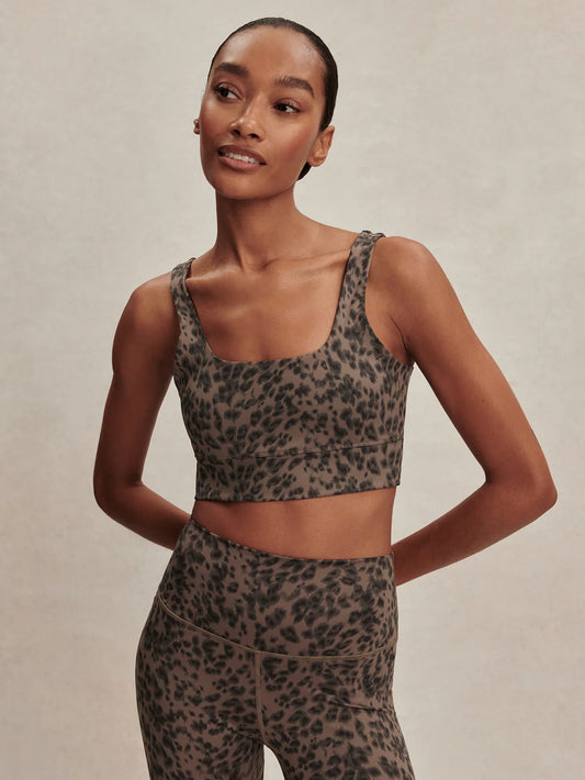 Varley Freesoft Cori Bra in Cheetah