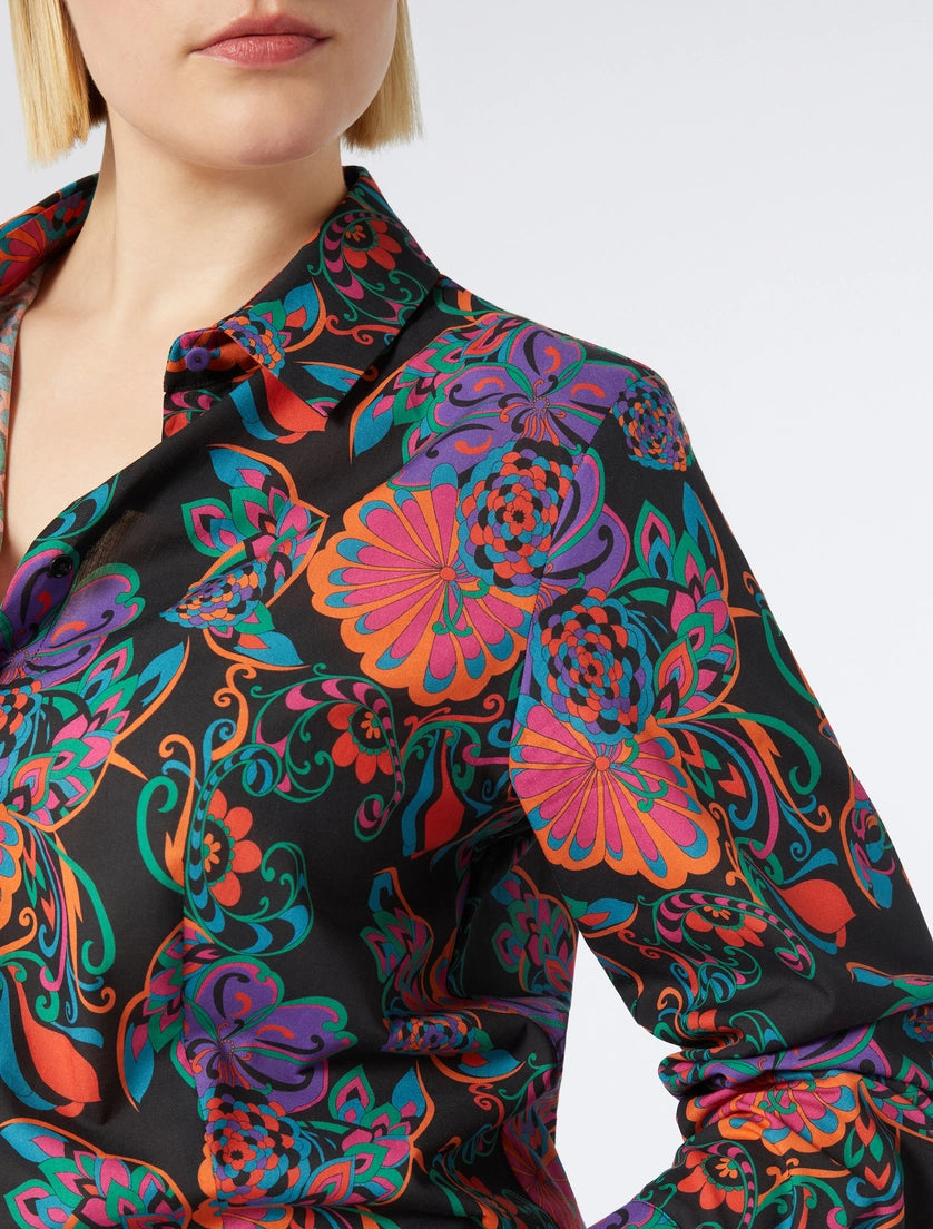 Marina Rinaldi Paisley Print Shirt   Gallia