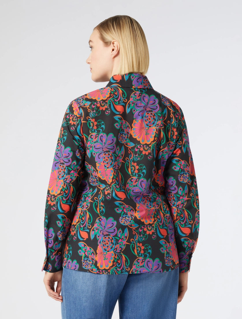 Marina Rinaldi Paisley Print Shirt   Gallia