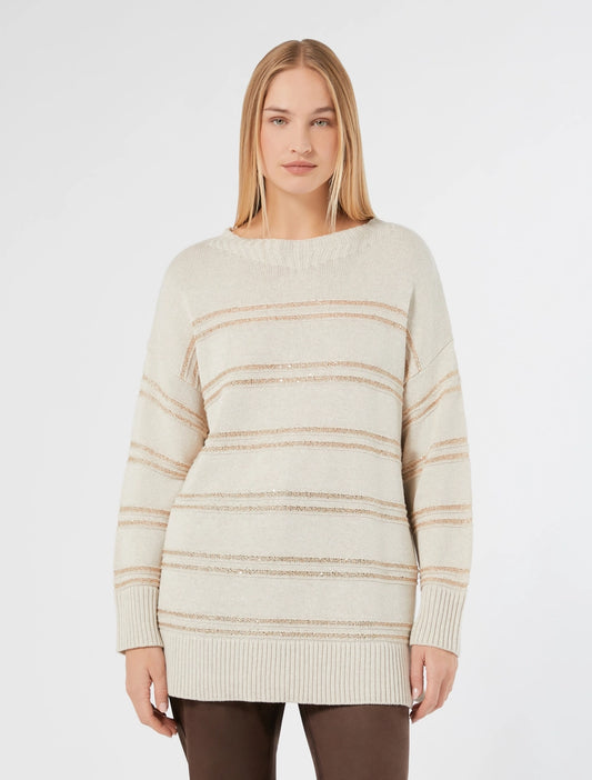 Marina Rinaldi Piroga Beige Jumper