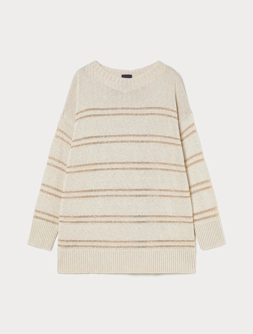 Marina Rinaldi Piroga Beige Jumper