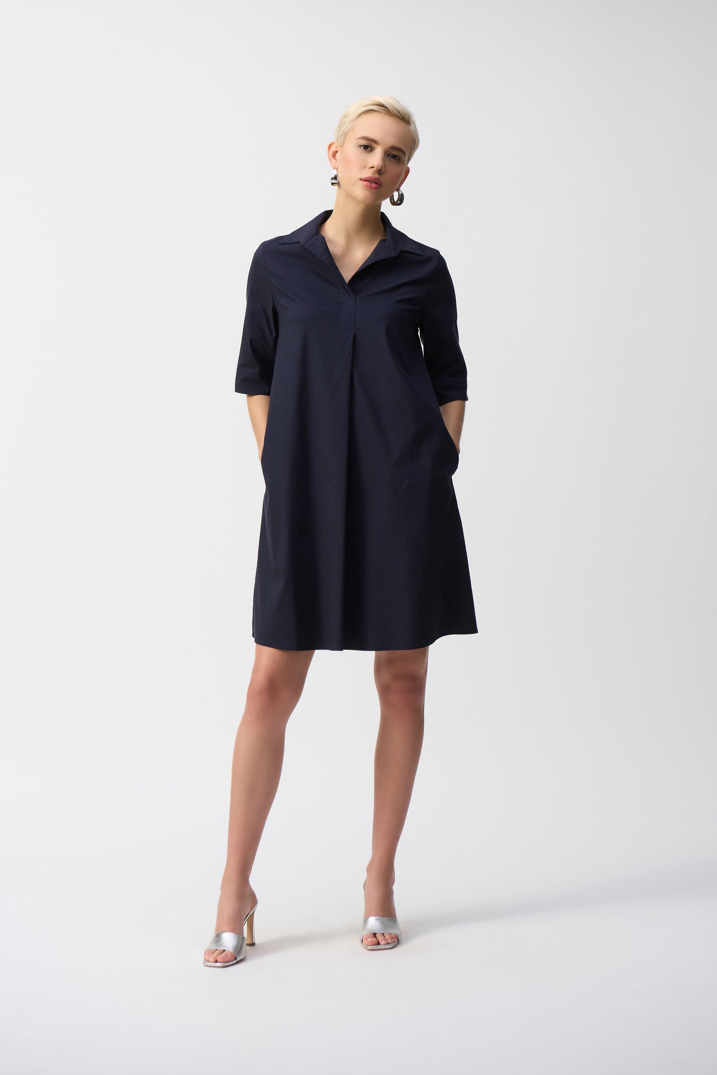 Knee-length A-line Dress
