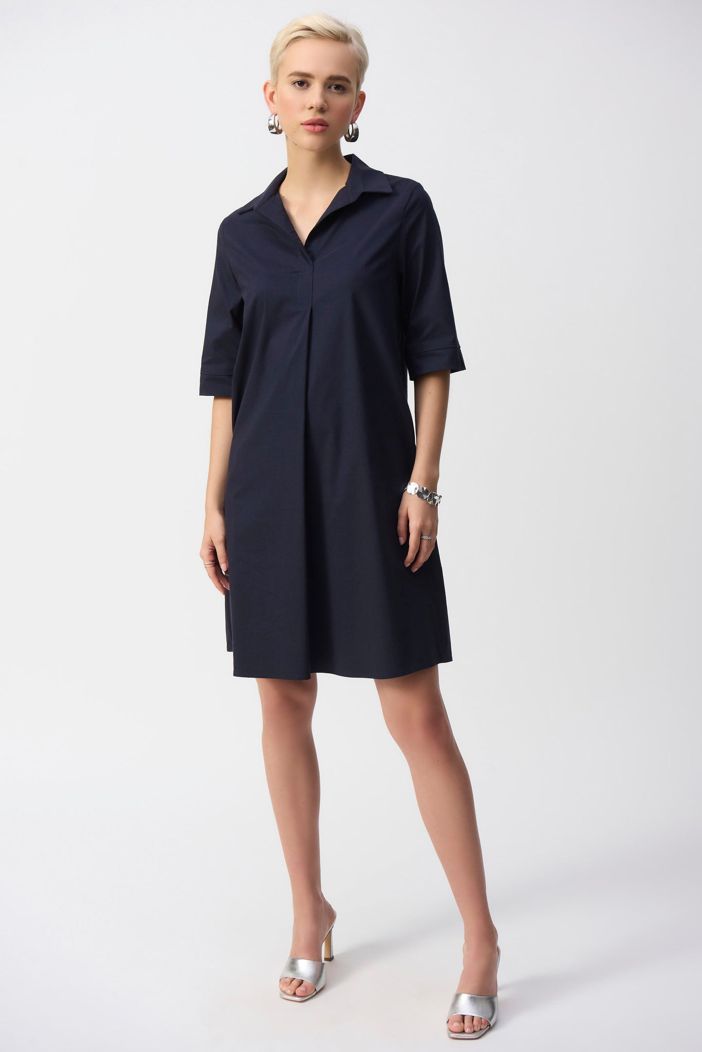 Knee-length A-line Dress