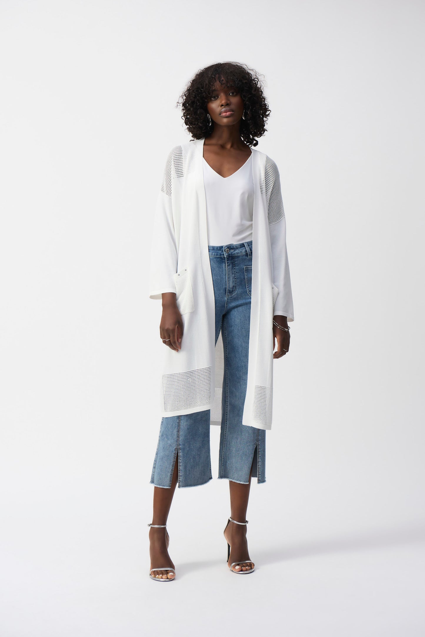 Joseph Ribkoff Minimalistic Long Cardigan