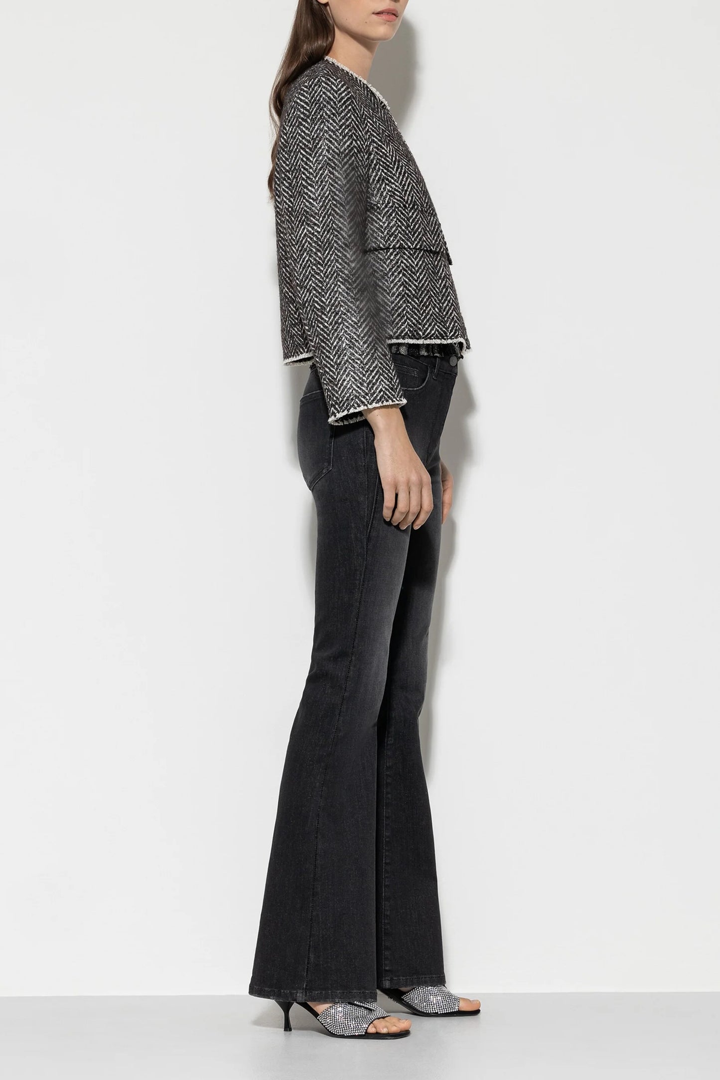 Luisa Cerano Skinny Bootleg Denim