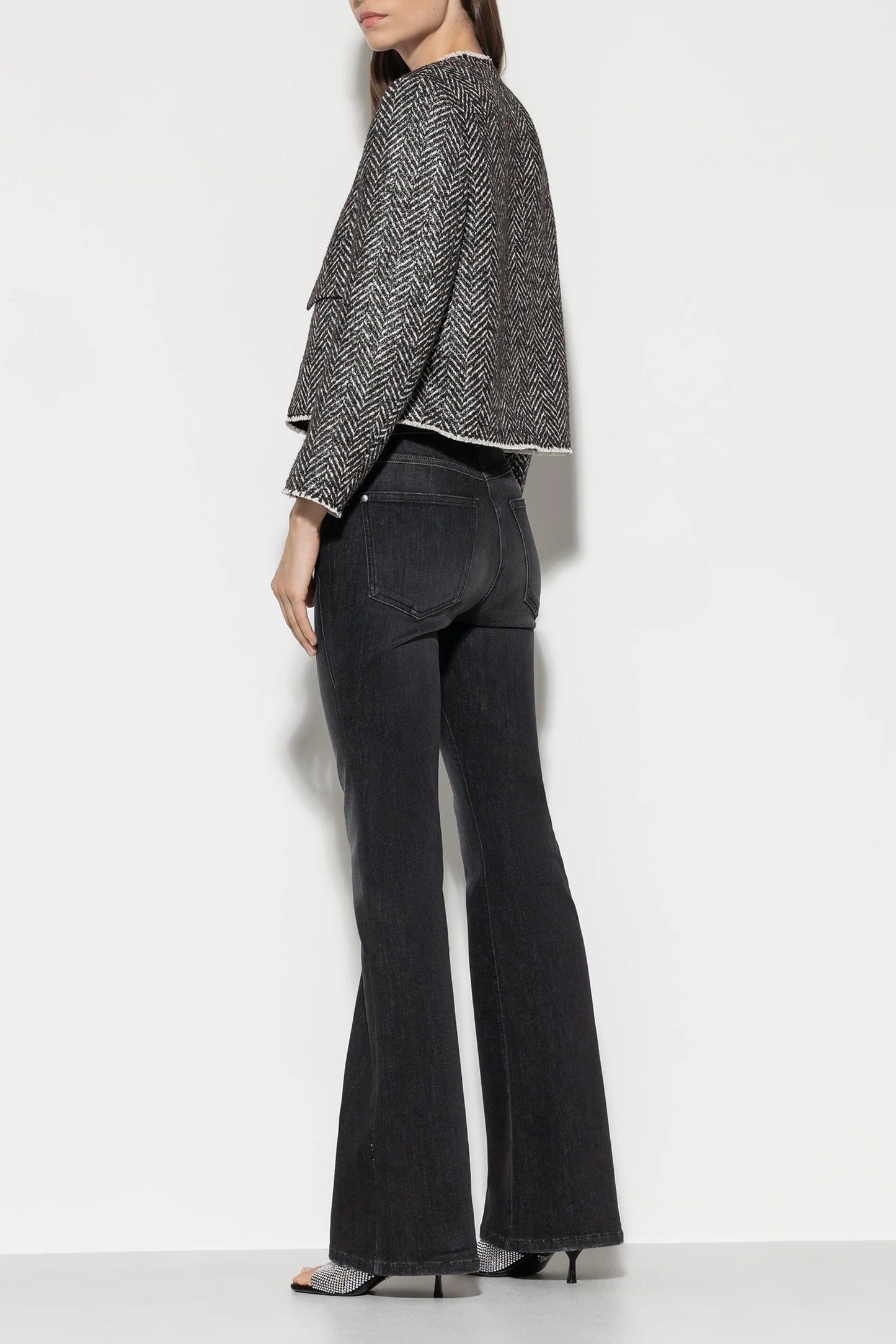 Luisa Cerano Skinny Bootleg Denim