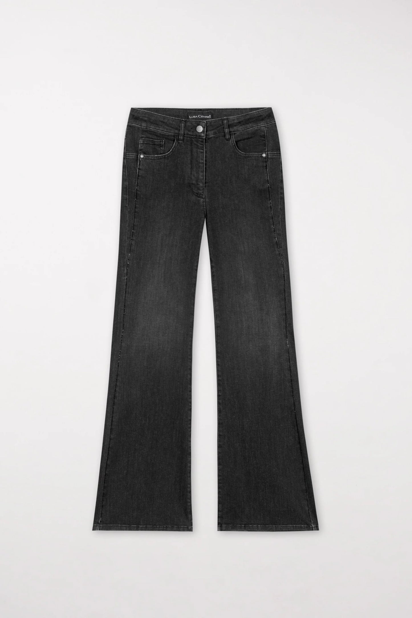 Luisa Cerano Skinny Bootleg Denim