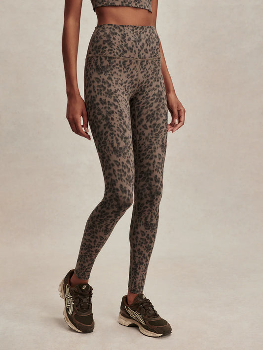 Varley FreeSoft High-Rise Leggings in Cheetah