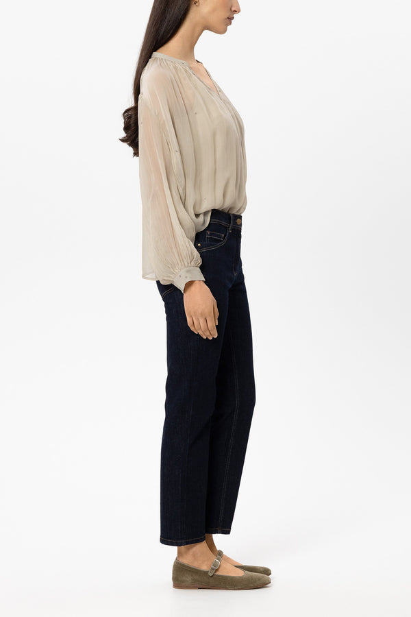 Luisa Cerano Straight Leg Denim Jeans