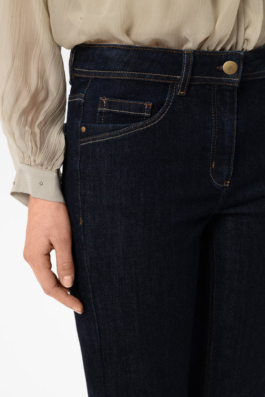 Luisa Cerano Straight Leg Denim Jeans