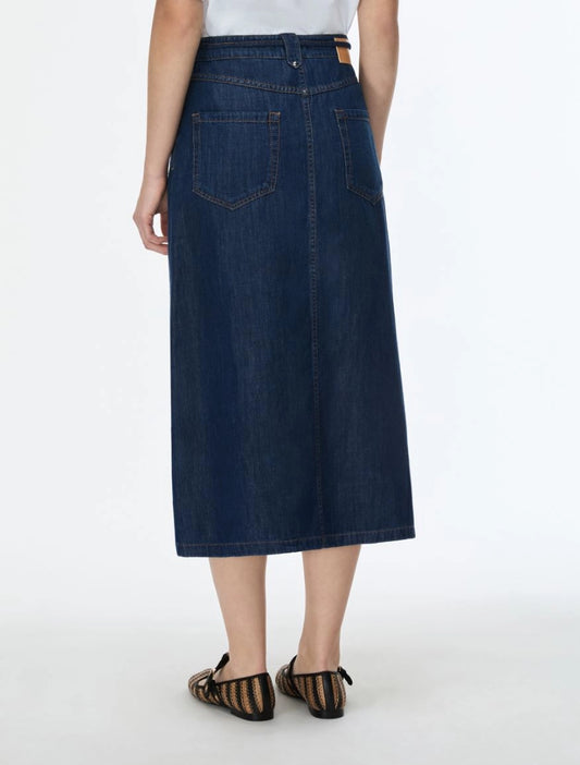 iBlues Denim Flared Skirt