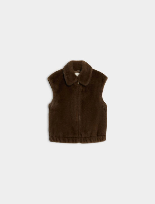 Iblues Faux Fur Gilet IBLEPOCHE