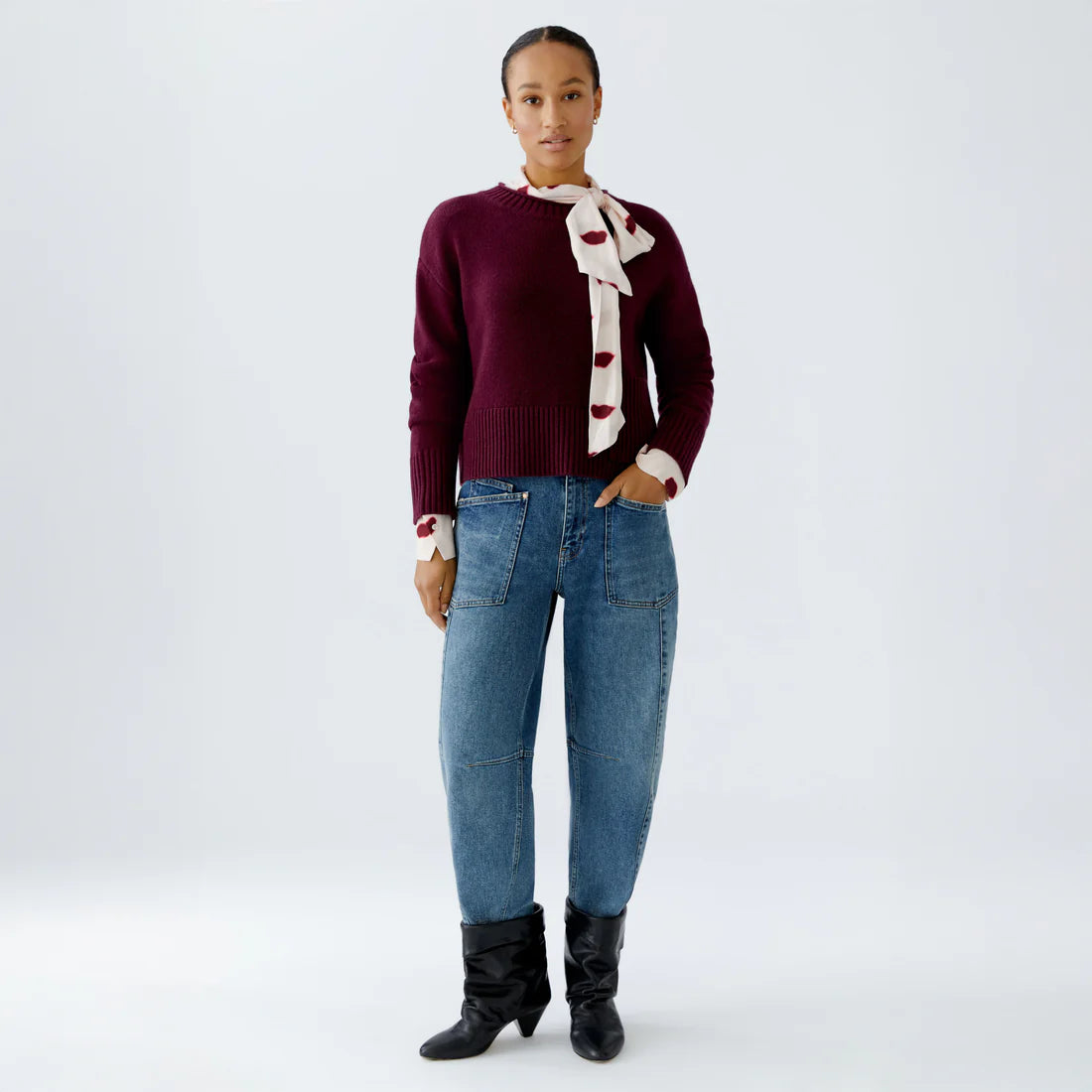 Oui Berry Jumper  94275