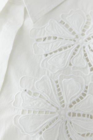 Oui White Blouse