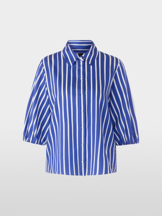 MarcCain Striped cotton shirt blouse Item no.: AA 51.04 W01 col. 757