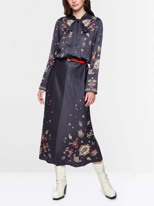 Marc Cain Paisley Print Dress