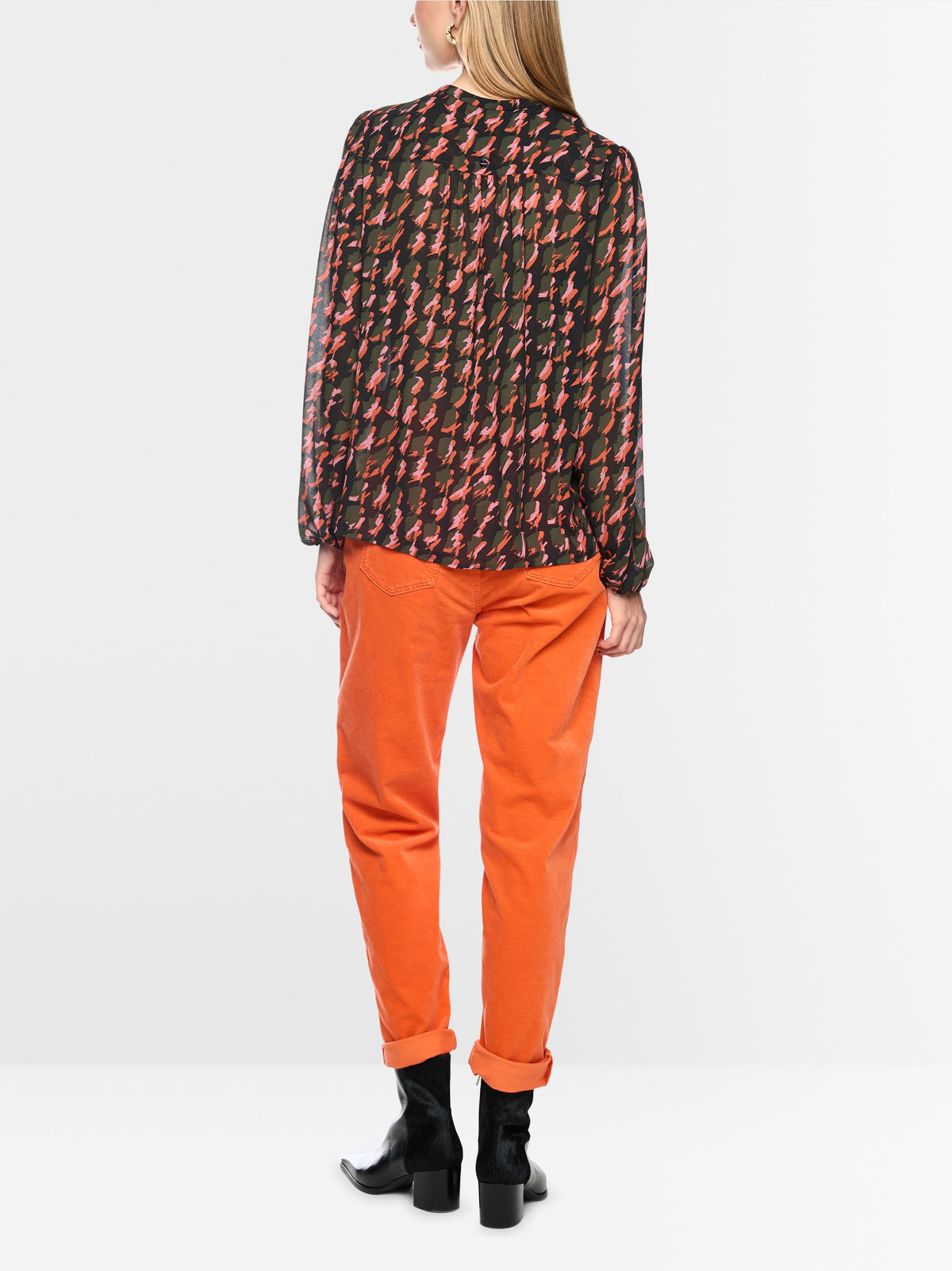 Marc Cain Abstract Print Blouse BC 51.36 W20 484