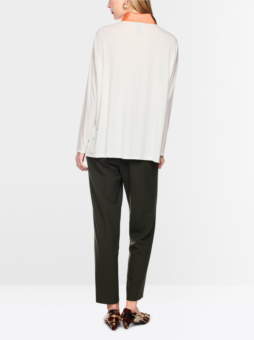 Marc Cain Silk Blend Blouse Shirt BC 55.04 J44 110