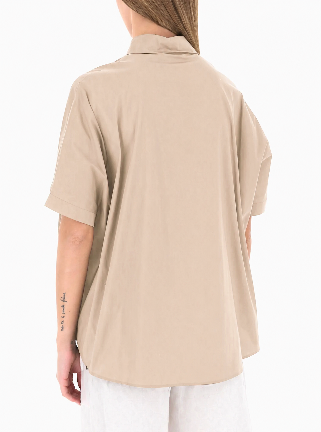 MaxMara Beachwear Beige Shirt