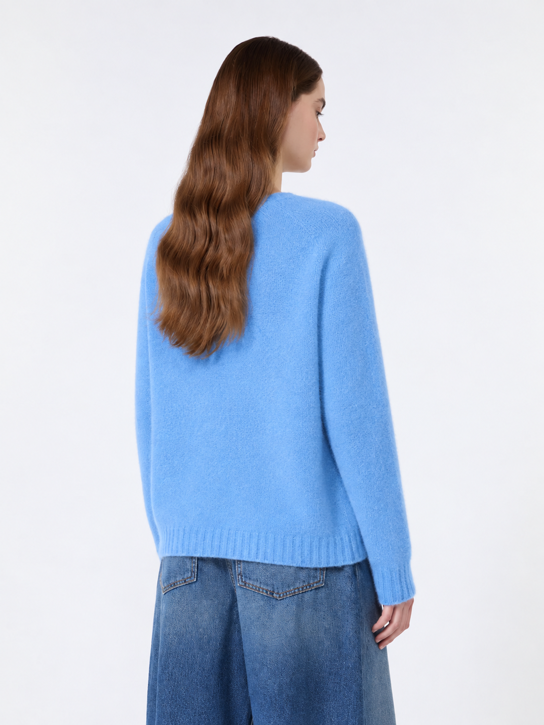 Weekend Maxmara Alpaca and cotton Jumper WKDGHIACCI