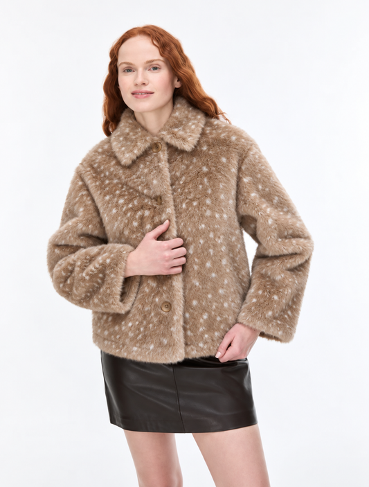 iblues Faux Fur Jacket IBLCECINA