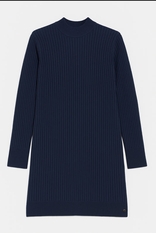 PennyBlack Navy Knit Dress  Certosa