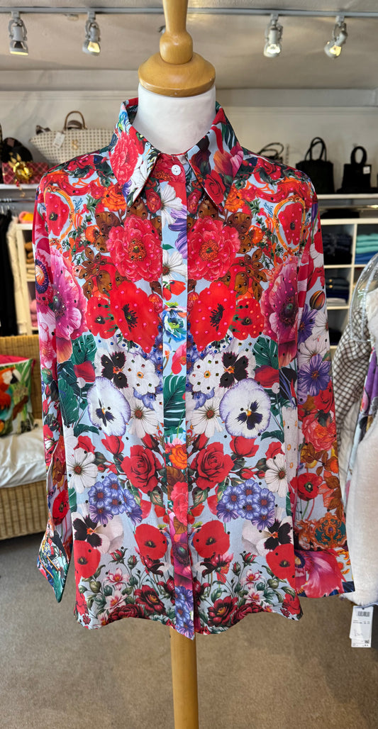 Inoa Silk Anaya Shirt Tussie Mussie