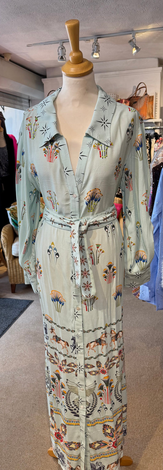 Inoa Pina Dress Pistacia Vera