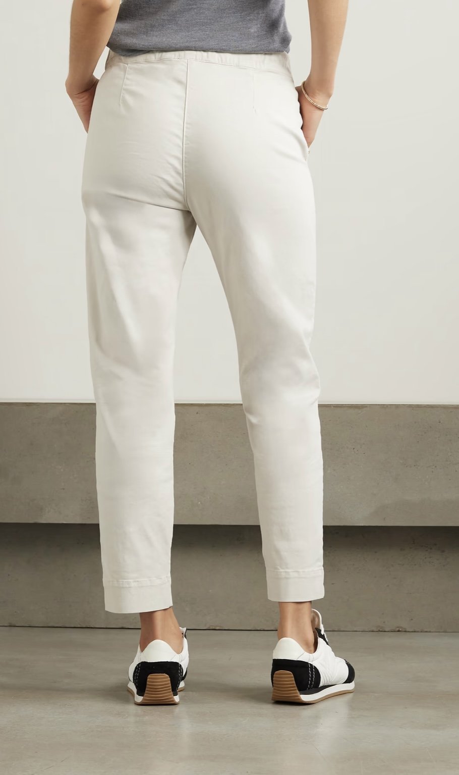 MaxMara Leisure Terreno Trousers  Off White