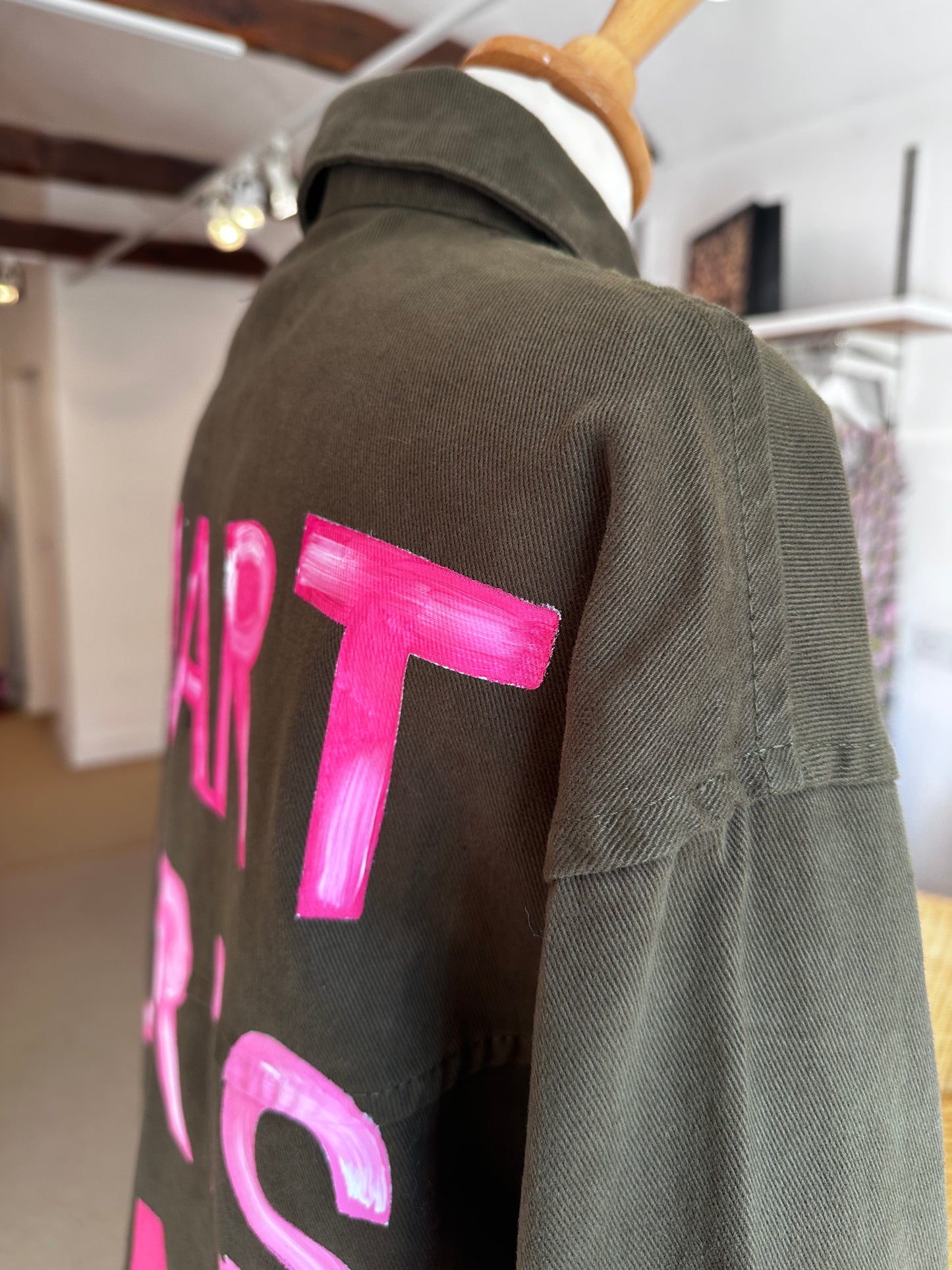 Sorena Hand-painted Denim Jacket