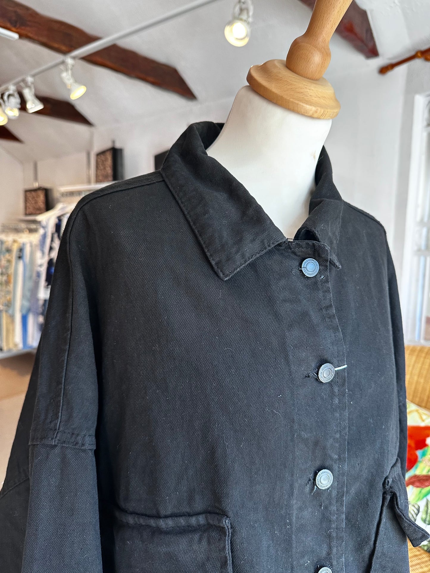 Sorena Hand-Painted Denim Jacket