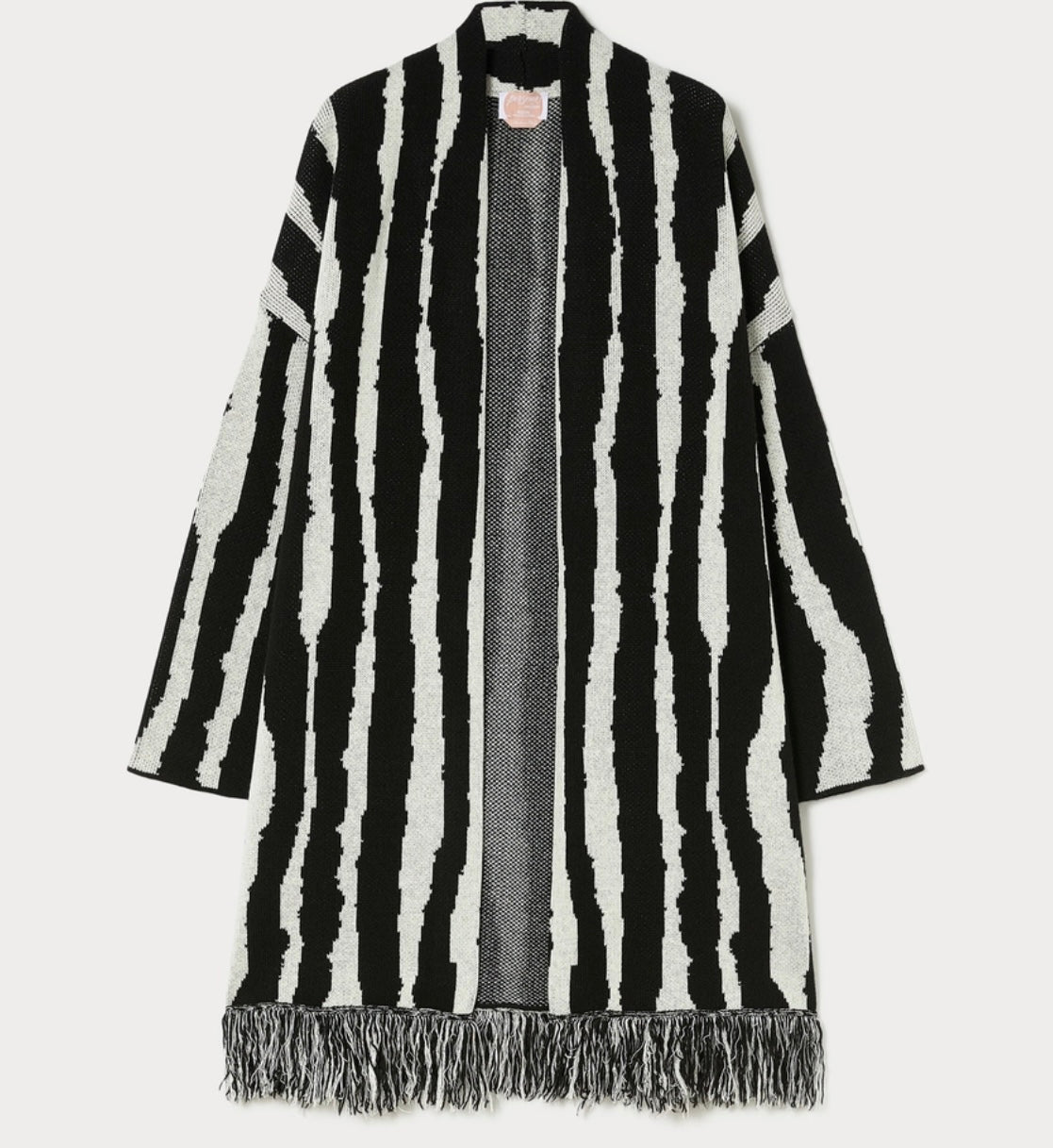 Marina Rinaldi Jacquard Knit Coat