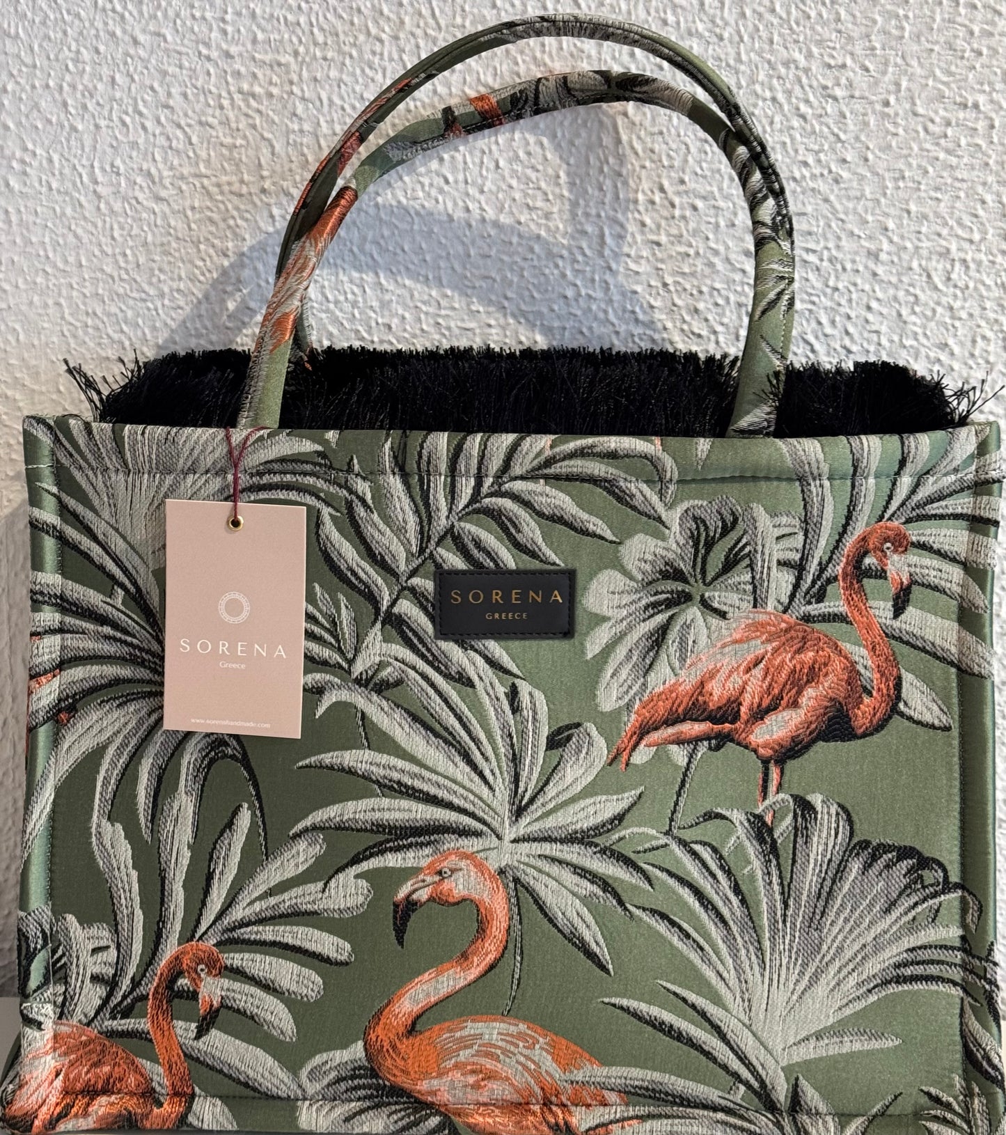 Sorena Isla Green Big Tote Bag