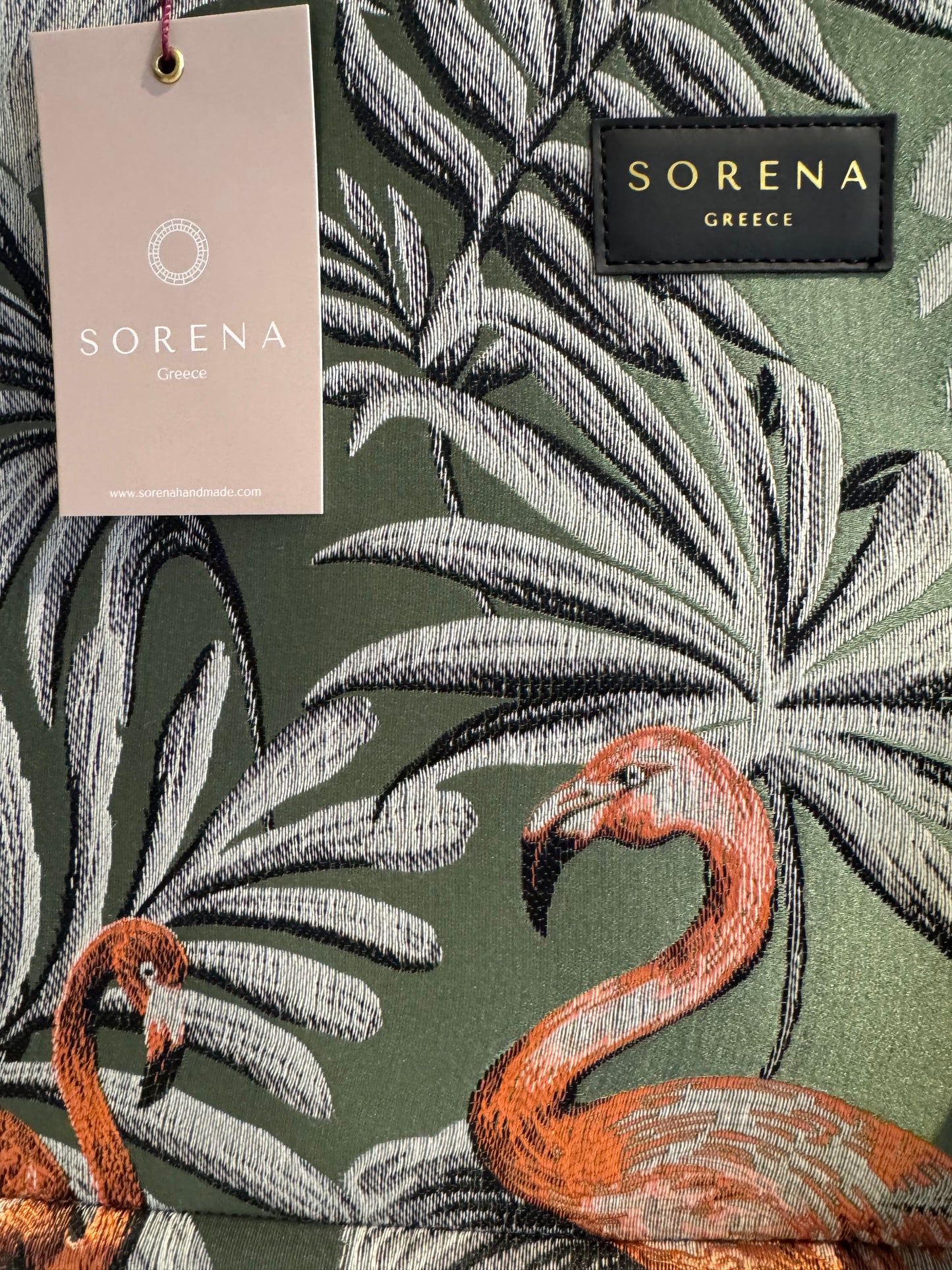 Sorena Isla Green Big Tote Bag