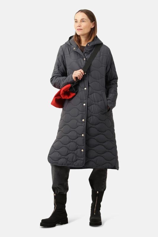 Ilse Jacobsen Quilted 08  Light Black