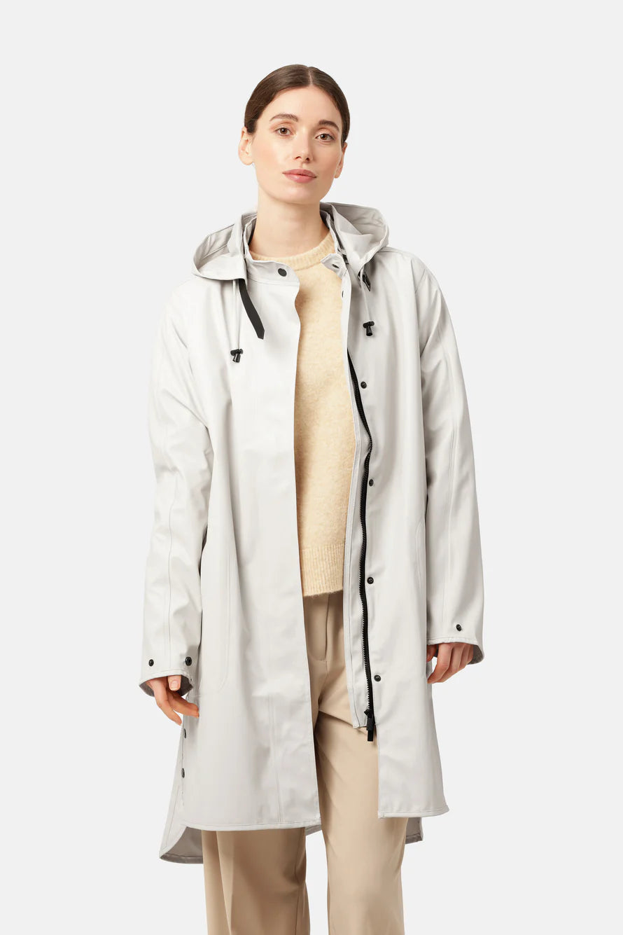 Ilse Jacobsen Raincoat - Cream  Rain71