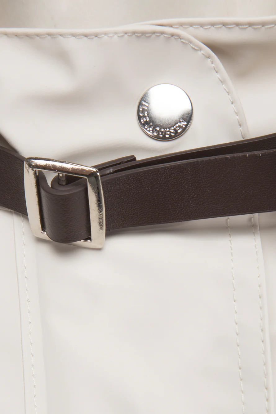 Ilse Jacobsen Raincoat - Cream  Rain71