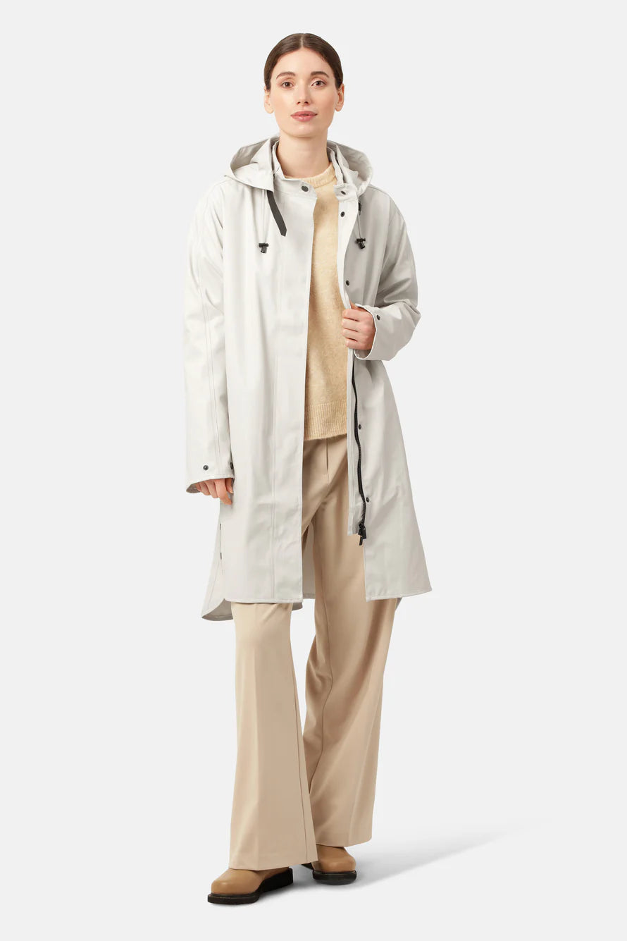 Ilse Jacobsen Raincoat - Cream  Rain71