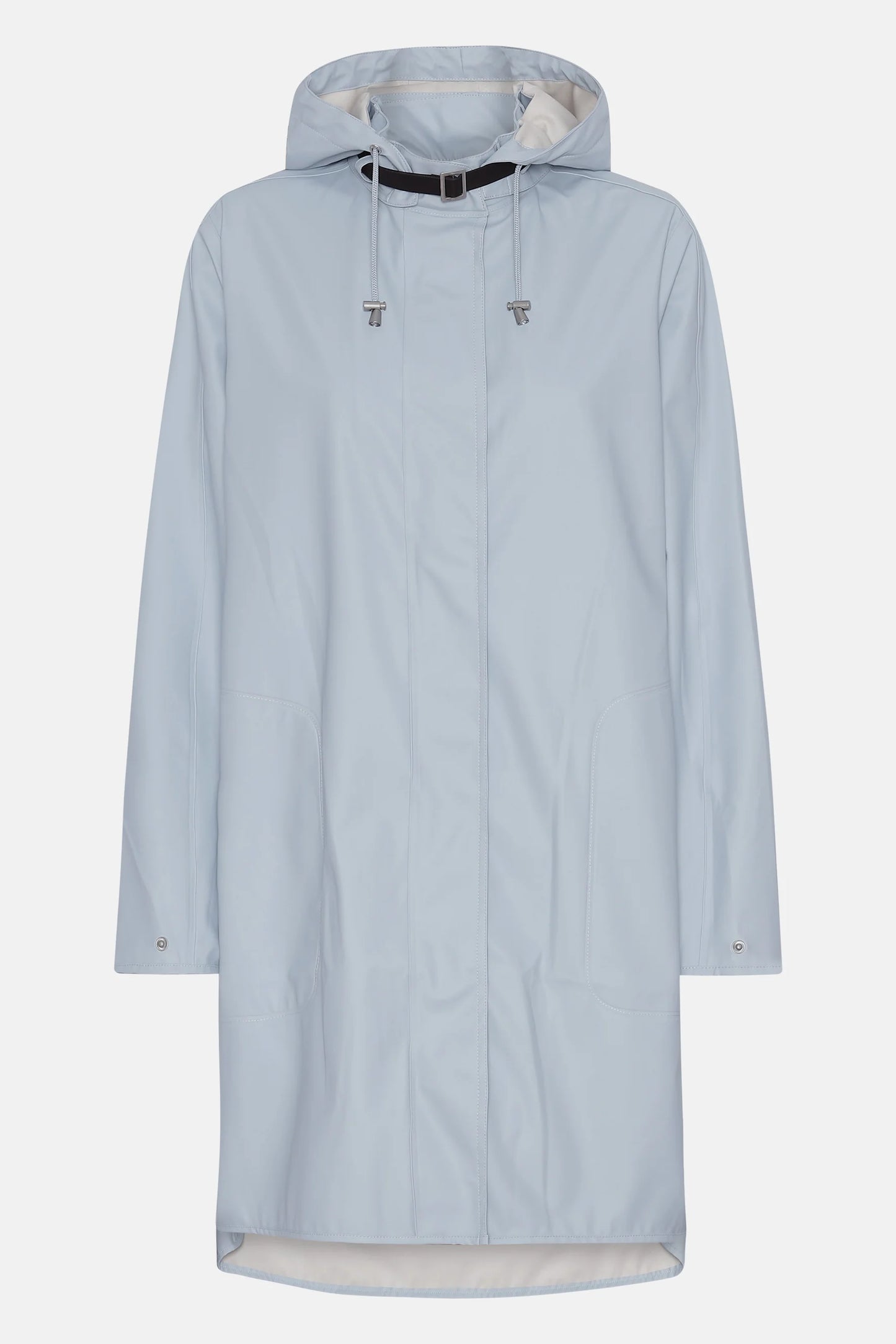 Ilse Jacobsen Raincoat - Pale Blue /Heather  Rain71