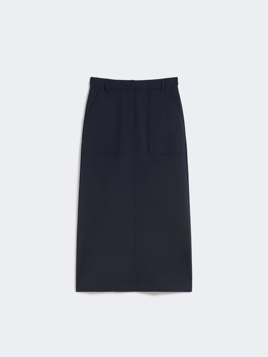 Weekend Maxmara Aller Navy Skirt