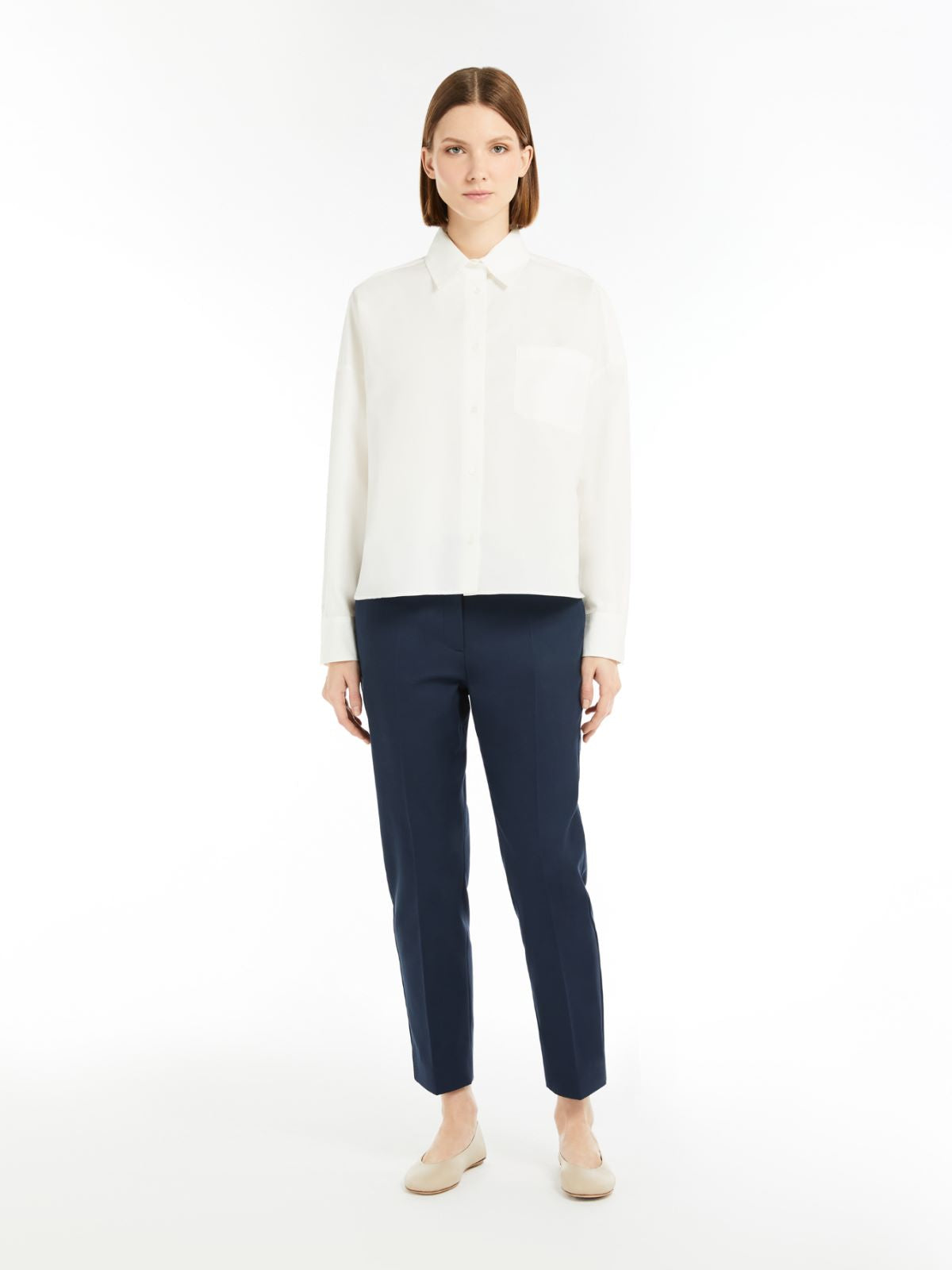 Weekend MaxMara Vite Trousers Navy