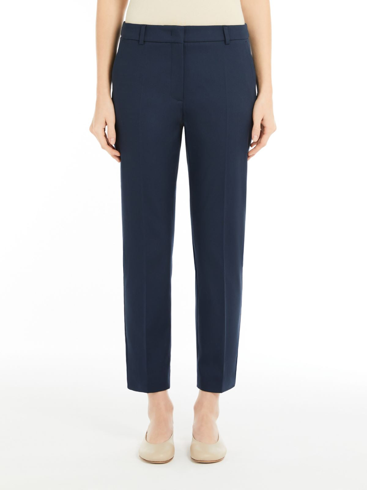 Weekend MaxMara Vite Trousers Navy